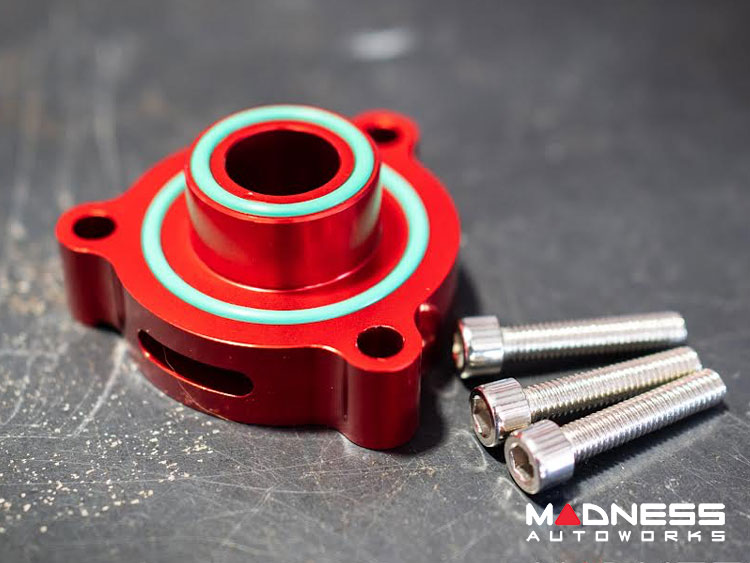 Jeep Renegade Blow Off Adaptor Plate - SILA Concepts - Red - 1.4L Multi Air Turbo